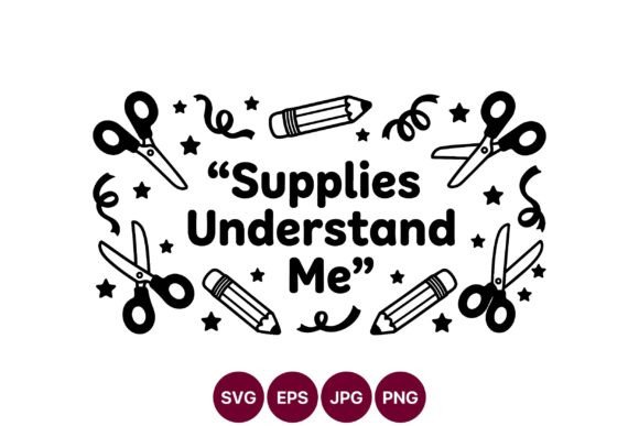 Craft Supplies SVG Design for Modern Graphics and Illustrations
