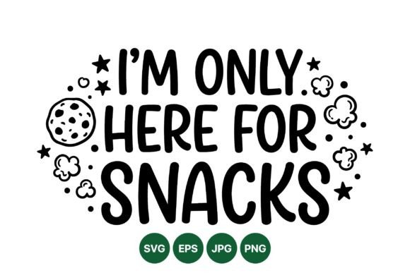 Funny Snack Quote Clipart: A Designer's Review of Graphics and Illustrations