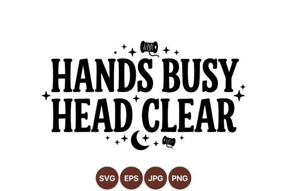 Hands Busy Crafting Quote Design: A Designer's Review of Graphics and Illustrations