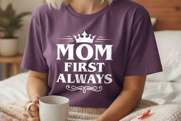Heart of a Mother Typography Svg Design for Graphics & T-Shirt Designs