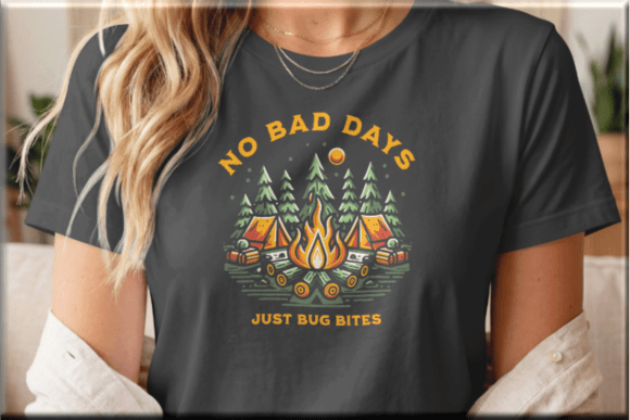 No Bad Days Just Bug Bites Cute SVG PNG Graphics for T-Shirt Designs