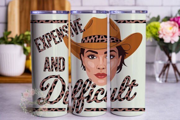 Sassy Cowgirl Quote 20oz Tumbler Wrap: Graphics Review