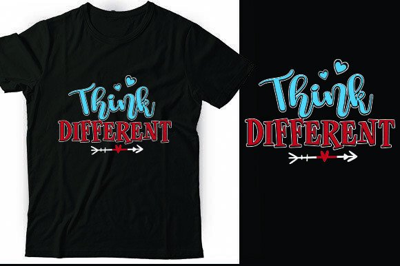 Think Different. Funny T-shirt Designs: Graphics for Real Crafters